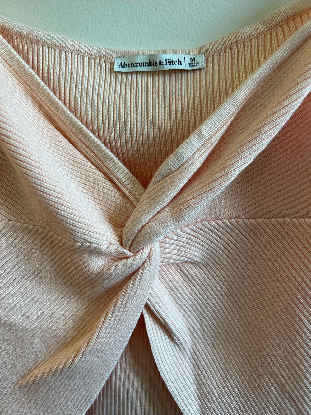 NEW Abercrombie & Fitch
Peach Ribbed Knit
Strapless Tube Top Blouse Size
M - Picture 3 of 6